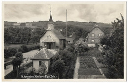 EGG: Pfarrhaus Mit Garten Und Kirche ~1925 - Egg