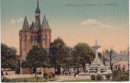 Zwolle Van Nahuisplein Met Sassenpoort K1515 - Zwolle