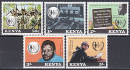Kenia Kenya 1978 Organisationen UNO ONU Rassismus Diskriminierung Persönlichkeiten Biko Mandela Lamont, Mi. 130-4 ** - Kenia (1963-...)