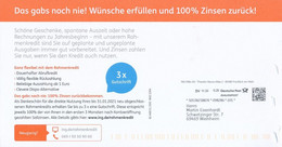 BRD / Bund Frankfurt Dialogpost DV 11.20 0,28 Euro 2020 ING-DiBa AG Bank - Brieven En Documenten