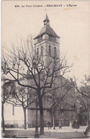 F3981 REALMONT - ENFANTS JOUANT DEVANT L'EGLISE - PETITE PLACE - PUITS - DOS VERT - Realmont