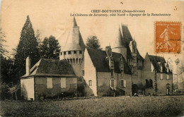 Chef Boutonne * Le Château De Javarzay * Côté Nord * époque De La Renaissance - Chef Boutonne