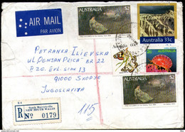 Australia,1988, Cancel:South Marrickvill, Now South Wales To Skopje, Macedonia Ascan - Altri & Non Classificati