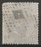 Spain 1872 Sc 182 Ed 122 Used - Gebruikt