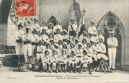 Société Gymnastique Patronage Saint Louis De Gonzague . Chateauneuf Sur Cher . Trompette ; Tambour - Gimnasia