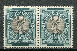 South Africa Südafrika Union Mi# 187-8 Postfrisch/MNH - Definitives, Springbok - Unused Stamps