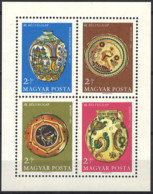 Ungarn Hungary 1968. Mi. Block 66 A, Postfrisch **, MNH - Hojas Bloque