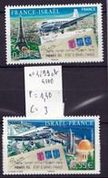 N° 4299 Et 4300 Neufs France Israel , Avion DC3 Vente à La Faciale - Unused Stamps