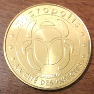 12 MICROPOLIS CITÉ DES INSECTES 10 ANS MÉDAILLE SOUVENIR MONNAIE DE PARIS 2010 JETON TOURISTIQUE MEDALS TOKENS COINS - 2010