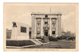 CANADA - TROIS RIVIERES Monument Laviolette, Bureau De Poste - Trois-Rivières