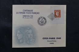 FRANCE - Enveloppe  FDC En 1949 - Citex - L 76342 - ....-1949
