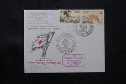 ALGÉRIE - Enveloppe FDC Croix Rouge En 1957 - L 76357 - FDC