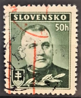 SLOVAKIA 1939 - Canceled - Sc# 43 - 50h - Gebruikt