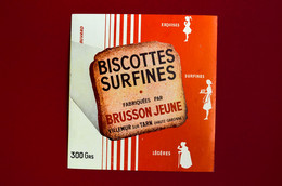 Buvard Biscottes, BRUSSON JEUNE - Zwieback