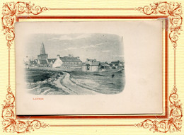 LARMOR PLAGE ** LARMOR  **VUE DU BOURG EN 1900  ** PRECURSEUR ** - Larmor-Plage