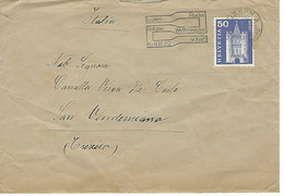 Svizzera- 1962 - Lettera Da Lucerna A San Vendemiano IT Con Annullo Canottaggio - Autres & Non Classés