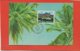 CARTE PAPEETE 30/08/1991 UA POU - Tahití