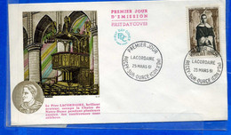 Lot 407 : Y&T 1287 25/03/1961 RECY SUR OURCE - 1960-1969