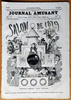 Le Journal Amusant N°1185 Du 17/05/1879 Le Ballet Des Sphynx Costumes D'A. Grévin/Salon/La Nymphe De Vittel Léonce Petit - 1850 - 1899