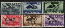 TRIESTE - AMGFTT - 1947 - SERIE DEMOCRATICA - SOVRASTAMPA SU DUE RIGHE - MNH - Posta Aerea