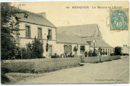 44 - MESQUER - La Mairie Et L'Ecole. - Mesquer Quimiac