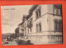 ZBT-08 Hòpital Du Locle ANIME. Avec Un Message Du Malade Sur Sa Santé. Circulé 1917. Dubois - Le Locle