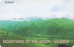 Uganda - UPTC - The Mountains Of The Moon, Philips Chip, 200.000ex, 10U, Used - Uganda