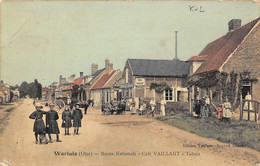 Warluis                 60           Route Nationale. Café Vaillant .Tabacs       (voir Scan) - Other & Unclassified