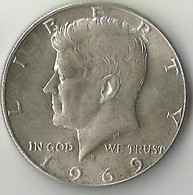 USA 1/2 DOLLAR 1969  KENNEDY  ARGENT - 1964-…: Kennedy