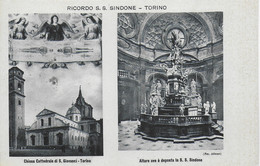 Turin - Ricordo S.S. Sindone : Chiesa Cattedrale Di S. Giovanni ; Altare Ove è Deposta De S.S. Sindone - Chiese