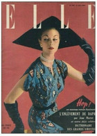 ELLE N°236 Mode A Tu Et à Toile - 5 Manières De Plastronner - Les Tricots Partent En Vacances De 1950 - Fashion