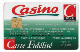 Carte â Puce, Casino, Carte Fidelité, France  # Varios-290 - Otros & Sin Clasificación