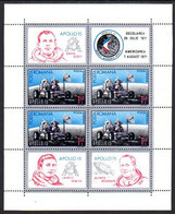 ROMANIA 1971 Apollo 15  Block MNH / **.   Michel Block 88 - Nuovi