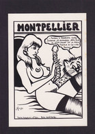 CPM Salon Cartes Postales Tirage Limité Numérotés Non Circulé Montpellier érotisme Nu Féminin - Borse E Saloni Del Collezionismo