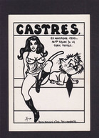 CPM Salon Cartes Postales Tirage Limité Numérotés Non Circulé érotisme Nu Féminin Castres - Bolsas Y Salón Para Coleccionistas