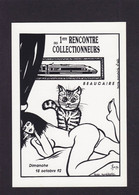 CPM Salon Cartes Postales Tirage Limité Numérotés Non Circulé érotisme Nu Féminin Beaucaire - Bourses & Salons De Collections