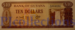 GUYANA 10 DOLLARS 1992 PICK 23f UNC - Guyana
