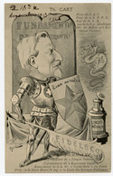 Théophile Cart écrivain, Espérantophone Français. Défenseur Du Fundamento Base De La Langue  Illustrateur Jean Robert. - Esperanto