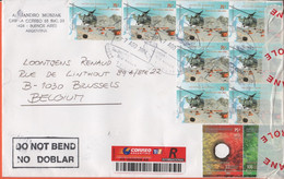 ARGENTINA - 2004 - 8 X Base Orcadas + 2 X Bosques Nativos Argentinos + (7 Bosques + 4 X Base Jubany + On The Rear) + Con - Lettres & Documents