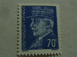 FRANCE N°510** 70c Bleu Maréchal Pétain  1941 SANS CHARNIERES NEUF - Autres & Non Classés