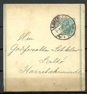 Dänemark DENMARK 1897 Zeitungsband O Kobenhavn To Karrebaeksminde Newspaper Wrapper - Storia Postale