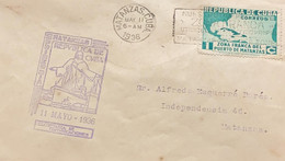 A) 1936, CUBA, FREE ZONE OF THE PORT OF MATANZA, FDC, COMMUNICATIONS SECRETARY - Otros & Sin Clasificación