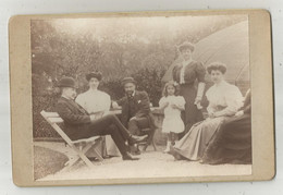 Photographie, 160 X 105 Mm , Enfant , Petite Fille Et Famille , 1906 , Frais Fr 1.75€ - Non Classés