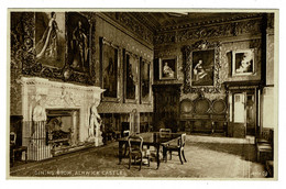 Ref 1426 - Early Postcard - The Dining Room - Alnwick Castle - Northumberland - Otros & Sin Clasificación