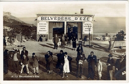 Belvedere D'eze N° 9 Carte Photo Belle Animation  Ventes De Cartes Postales - Eze