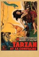 CPM - J.WEISSMULLER / M.O'SULLIVAN - Affiche Du Film "Tarzan" … - Edition Zreik - Other & Unclassified