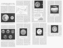 LA PLANETE " MARS " Et La   " TERRE "  1924 - Sterrenkunde