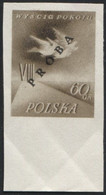 Poland 1955, Mi 906 VIII International Cycling Peace Race Original Proof Colour Guarantee PZF Expert Wysocki MNH** W04 - Ensayos & Reimpresiones