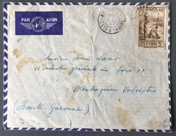 Cote D'Ivoire N°130 Sur Enveloppe D'Agboville 28/09/1942 - (C2023) - Cartas & Documentos