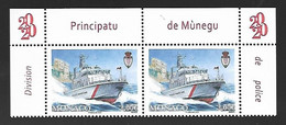 Monaco 2020 - Yv N° 3253 ** - Nouvelle Embarcation De La Police Portuaire - Ungebraucht